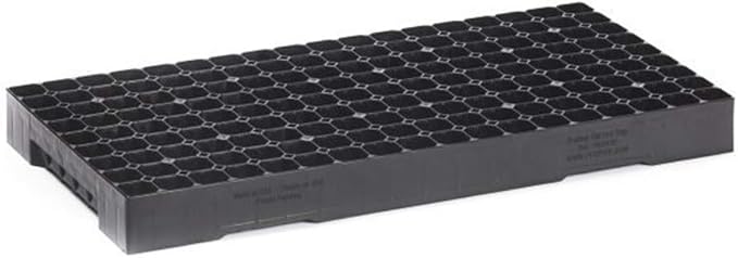 Hoss Heavy-Duty Seed Starting Trays (5 Pack) | 162 Cell Trays | Built to Last a Lifetime