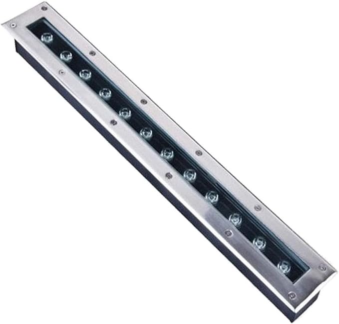 Ground LED Landscape Lights - Rectangle Outdoor Buried Lamp IP65 Waterproof Spotlight AC85-265V Low Voltage Well Light for Garden Lawn Garage Illumination(Warm White Light5W)