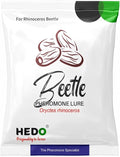 HEDO Beetle Lure Pack of 10| Pheromone Lure for Rhinoceros Beetle (oryctes Rhinoceros) for Coconut &amp Palm Tree