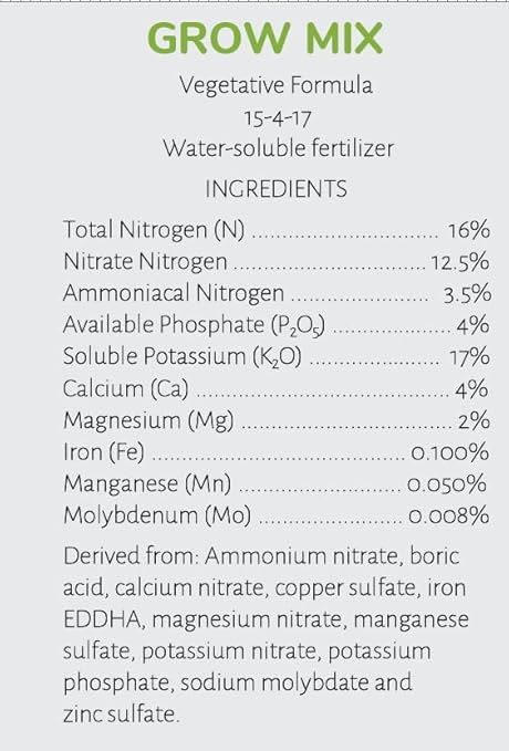 Bulk Go Grow Hydroponic Nutrients for All Veggies and Plants 5 Gallon – Go Grow Planters