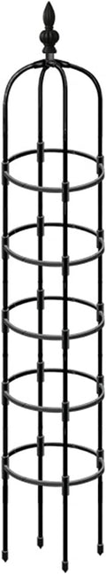 Garden Obelisk Trellis 82 Inch Tower Obelisk Plant Support Garden Trellis for Climbing Plants Outdoor