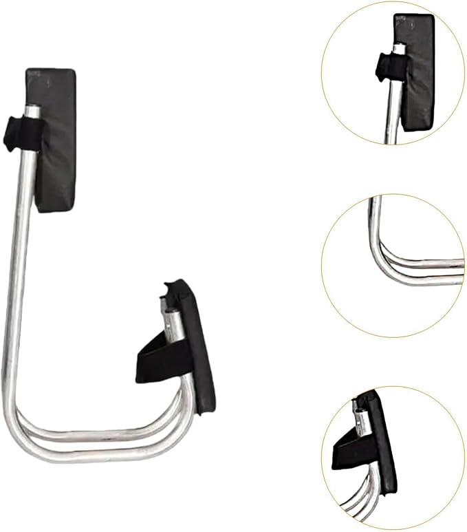 Knee Seat Leg Brace Strap on Kneeling Device Kneeling Chair Sturdy Labor Saving Portable Replacing Garden Stool for Farm Work Black