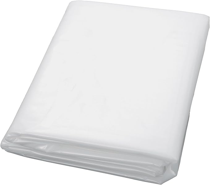 HOSTIC 24 x 25FT Clear Greenhouse Plastic Sheeting 6 Mil Heavy Duty Polyethylene Film for Farm Garden Nursery