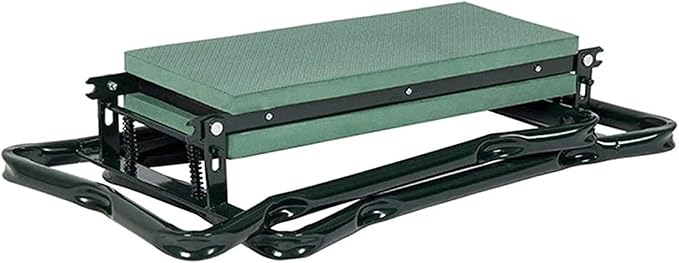 KANDUO Folding Garden Kneeler Stool Kneeling Seat Bench Stool Portable Gardener Kneeler Seat with Tool Pouches &amp EVA Foam Pad for Outdoor Gardening