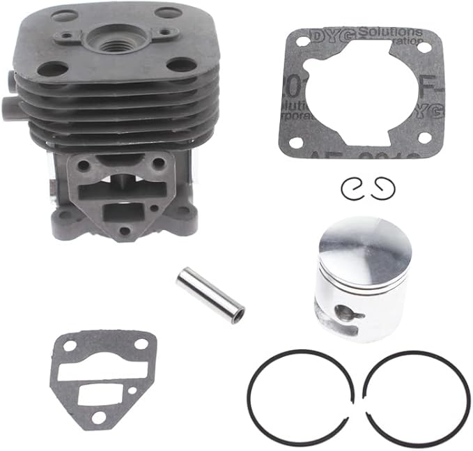 Cylinder Piston Kit 34mm Fit for Husqvarna 525BX 525L 525LS 525LST 525RJD 525RJX 525RK 525RS 525RX 525RXT 525HF3S 525P4S 525P5S 525PT5S 525ECS