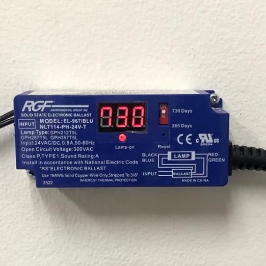 GENERIC EL-967/BLU NLT114-PH-24V-T Replacement Ballast