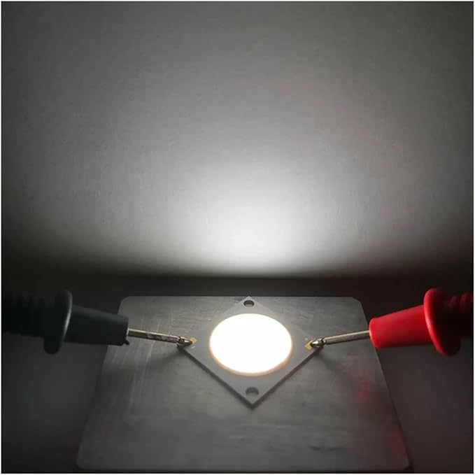 1pcs LED COB Chip Bridgelux Crystal RA90 Full Power 48W/72W/96W DC36-39V High Lumen Plant Growth Light Home Lighting for Spotlights(White 6500K96W DC36-39V)