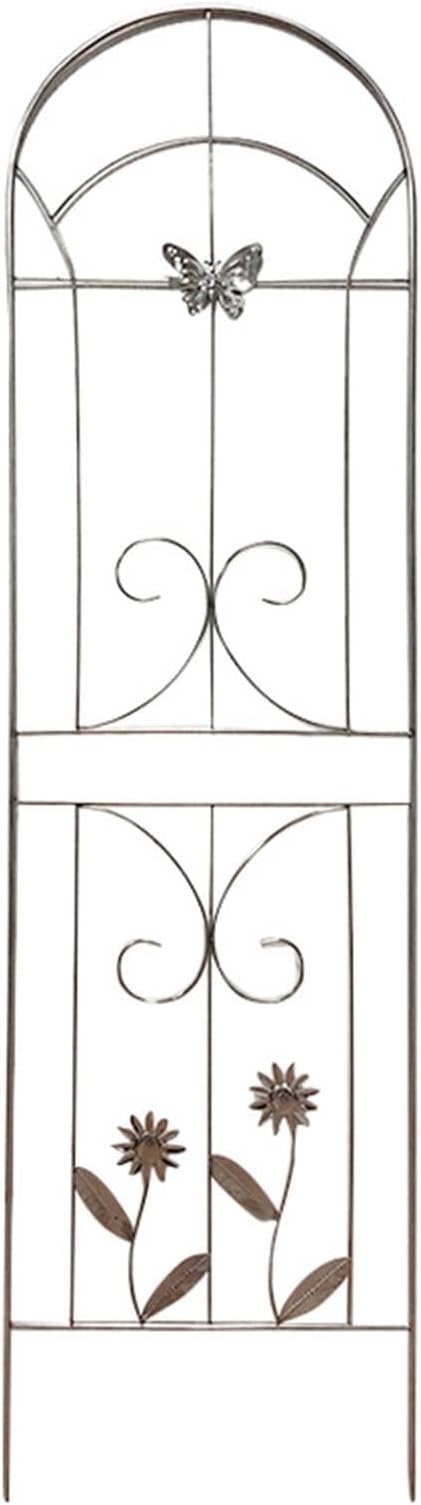 Arch Metal Garden Trellis Outdoor Stainless Steel Climbing Rack Green Climbing Flower Stand Rose Vegetable Climbing Shelf For Outdoor Use Gardens Parks Vegetable Plots(50*200cm(5 piece))