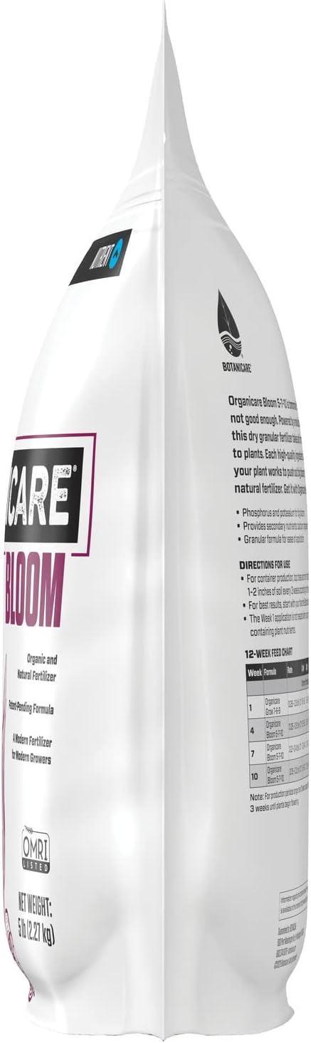 Botanicare Organicare Bloom - Organic and Natural Granular Fertilizer for the Flowering Stage 5 lbs.
