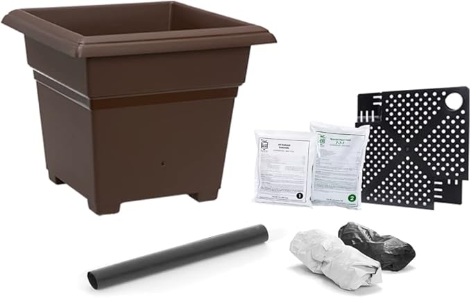 EarthBox 81703.01 Root &amp Veg Garden Kit Standard Chocolate