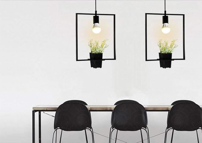 Industrial Wind Plant Bar Lamp Modern Creative Nordic Style Minimalist Restaurant Light