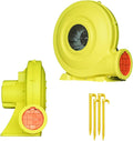1500W(2PH) Blower for Inflatable Bounce House Commercial Electric Pump Fan for Inflatable Water Slides &amp Screen Movie Quick Blow Up（UL Certification）