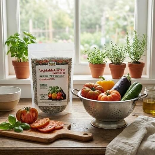 Old Cobblers Farm™ Wicked Organics Organic Garden and Tomato–Balanced Formula for Strong Roots Healthy Growth &amp Flavorful Harvests–for Backyard Vegetable Plots (5 lbs|10 lbs|15 lbs|20 lbs) (15 lb
