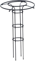 Garden Obelisk 47 Inch Stackable Plant Trellis with Umbrella Design Metal Flower Trellis Plant Support for Outdoor Potted Vines Roses and Vegetables