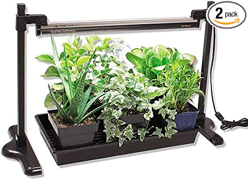 Park Seed Sunblaster Nano Tech Reflective Indoor Plant Stand with Light 36 Inches
