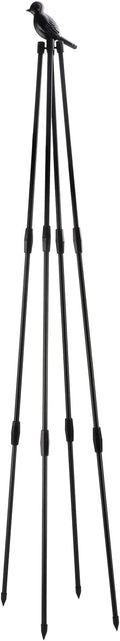 2Pack Garden Trellis for Climbing Plants OutdoorTall Plant Vine Support TowerGarden Obelisk Trellis Plant Tomato Cage for Flowers Stands Indoor Potted PlantBlack (160cm)