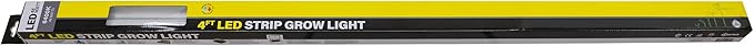 SUNPACK High Output 48W LED 6400K Strip Grow Light White 48 - Made for Indoor Gardening or Greenhouses Ideal for Seed Starting