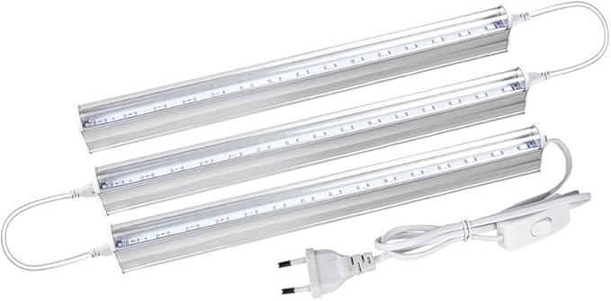 Fengyan Home Bulbs 1 Set AC85-265V LED Plant Light T5 Tube Plant Grow Light Full Spectrum LED Plant Grow Light Green Plant Household Lamp