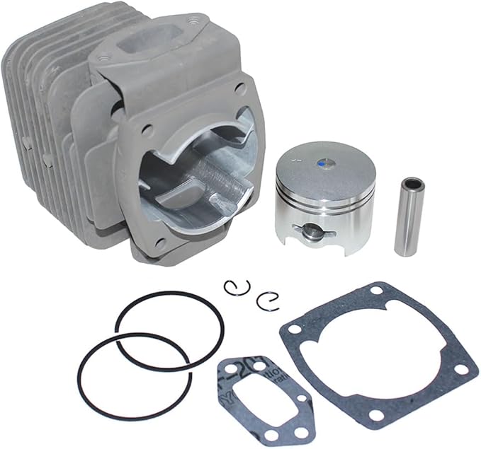 Cylinder Piston Kit for RedMax EB6200 EB7000 EB7000RH EB70001 EB7001RH EB4401 EB4300 EB4400 Zenoah EB430 EB440 EB441 EB4300 EB6200 MD431A MD431D MD431M PN 2750-12111 1490-12113 1490-12114