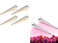 FREELICHT 6 Pack 4FT LED Grow Light 40W (250W Equivalent) Sunlike Full Spectrum+Red Blue (660nm+460nm) Spectrum Integrated Plant Light for Hydroponic Seeding Veg Flower Plug-in with On/Off Switch