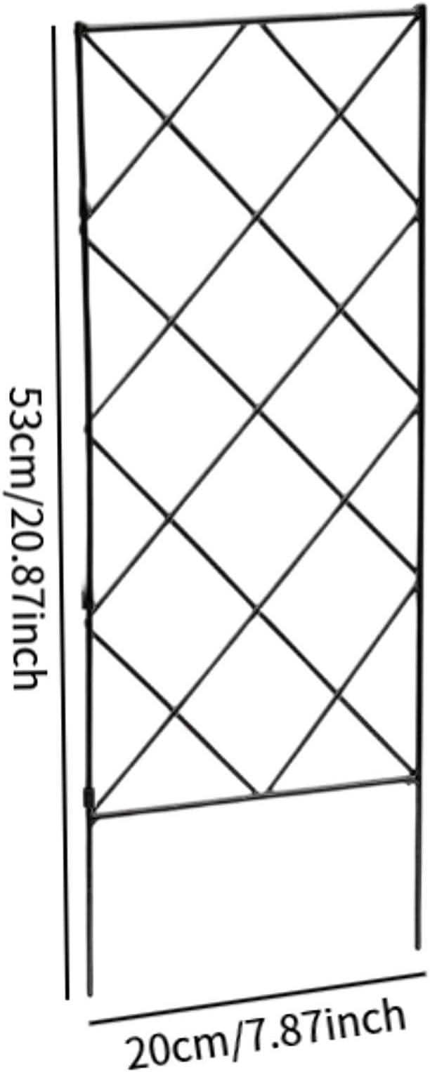 Climbing Plants Garden Trellis Flower Stand Versatile Metal Plant Holder Vine Support Rack for Outdoor Indoor Clematis Rose 3pcs