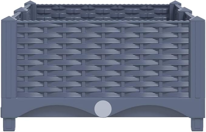 SKM Raised Bed 80x40x23 cm Polypropylene (Weight-8KG)-0398