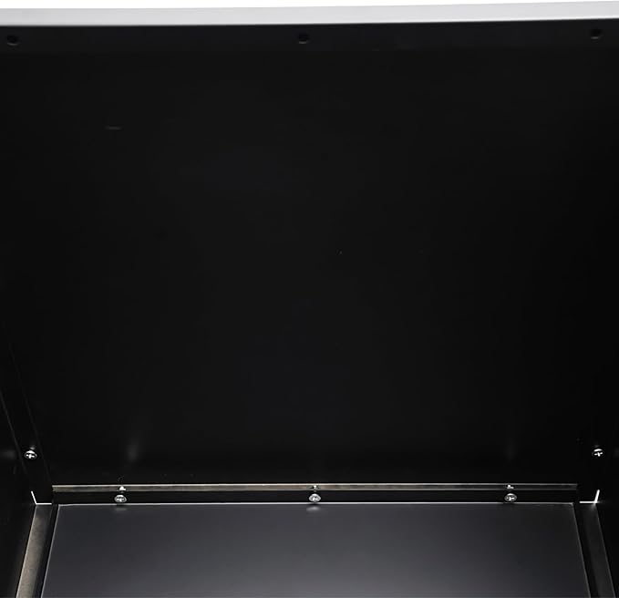 26 x 26 x 26 Metal Planter Box - Heavy Duty Black Steel Raised Garden Bed with Weather-Resistant Coating for Outdoor Patio Garden Yard &amp Porch (Easy Assembly)