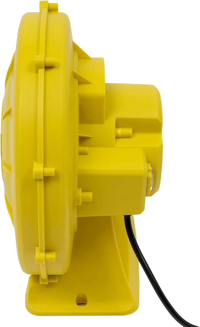 Air Blower Pump Fan 2150Pa Air Blower Jumping Bed Inflator Powerful Inflatable Bounce House Blower for Inflatable Water Slide Bouncy Castle Bounce House Speed 3250RPM 1118CFM Air Volume