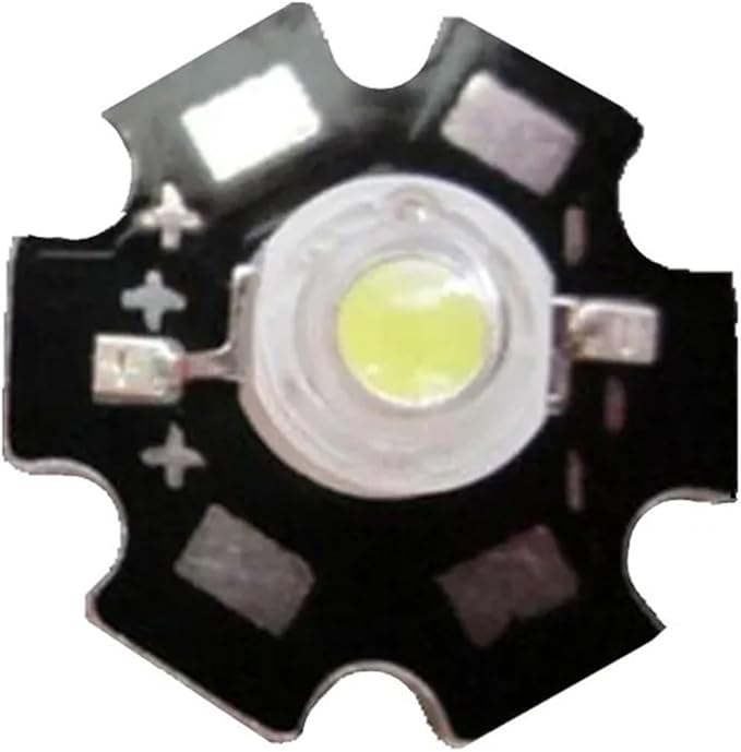 1w 3w LED Chip High Power LED Lamp Bead Light Red/Green/Blue/Full Spectrum Pink Plant Grow Welding Heat Sink Bulbs Chips 20pcs (Color : Warm white3000-3200k Size : 3W)