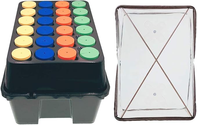 Aeroponic Cloner Machine 24 Site for Cuttings Rooting Using 2 inch Neoprene Inserts or 2 inch Clone Collars
