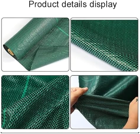 Premium Weed Control Fabric - Landscape Weed Barrier Membrane Durable Woven Ground Cover Cloth for Gardens 4x100ft Heavy-Duty Weed Prevention Solution