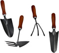UPKOCH 4Pcs Mini Garden Tools Set Thicken Iron Shovel Varnish Spade for Planting Lightweight Design for Gardening Enthusiasts for Cultivating Weeding