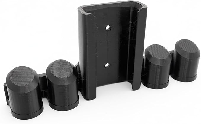 Wall Mount Holder–Compatible with Ryobi ONE+ HP 18V Cordless Pet Stick VacuumCompact Organizer Rack for Vacuum and Accessories Space-Saving Storage Solution for Home and Garage