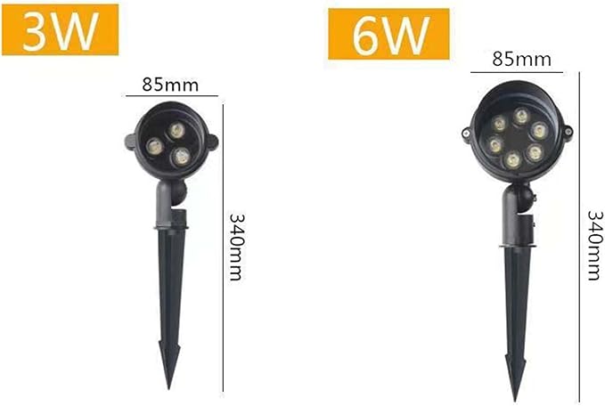 Lawn Projector Round Tree Light Outdoor LED Beam Spotlight Recessed Spotlights for Hotel Indoor Courtyard Garden Park Flag Lighting(Blue3W)