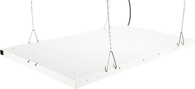 500W LED Quantum T5 Panel Grow Lights 4Ft x 28In Full Sun Spectrum 80000+ Lumens 3 Switches 4 Hooks