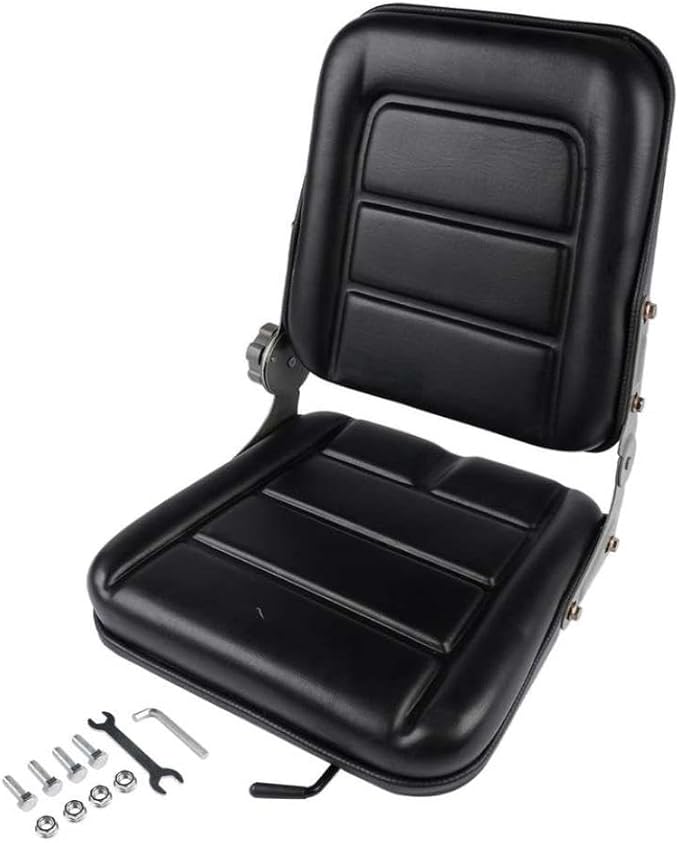 AP01 Universal Lawn Mower Sliding Rail Suspension Seat Compatible with Garden Loaders