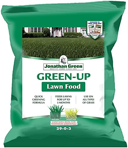Jonathan Green (11988) Green-Up Lawn Food - 29-0-3 Grass Fertilizer (5000 Sq. Ft.)