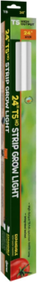SUNPACK High Output T5HO 24W 6400K Full Spectrum Strip Grow Light White 24 - Made for Indoor Gardening or Greenhouses Ideal for Seed Starting