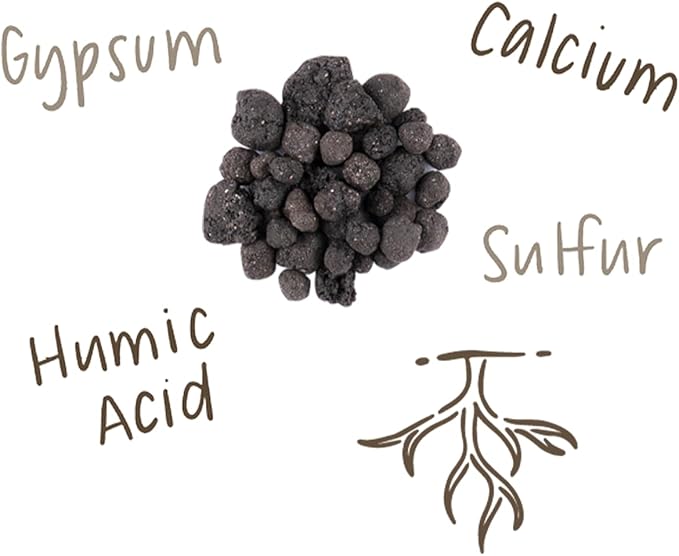 Soil Saver 100% Organic Gypsum and Humic Acid Soil Amendment 15 lb Bag Covers 2500 sq ft