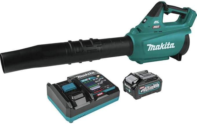 Makita GBU01M1 40V max XGT® Brushless Cordless Blower Kit (4.0Ah) Teal