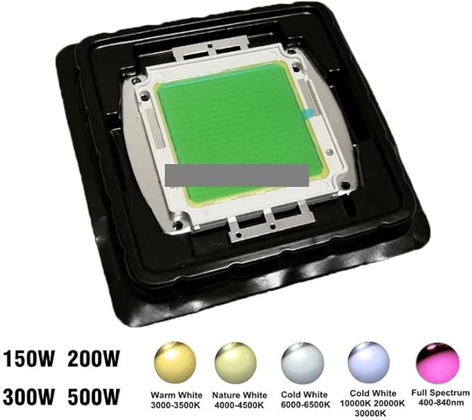 1pcs 200W DC30-34V Grow Light 380-840nm LED Integrated COB Chip for Floodlight Source