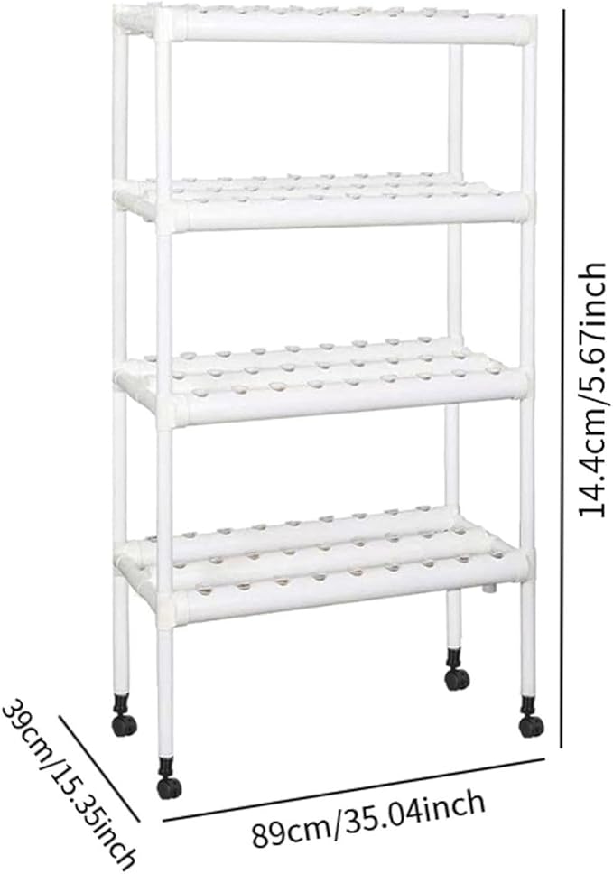 Hydroponic System Grow Kit Garden Planting High Yield Hydroponic Growing System for Leafy Vegetables Gardening Mint