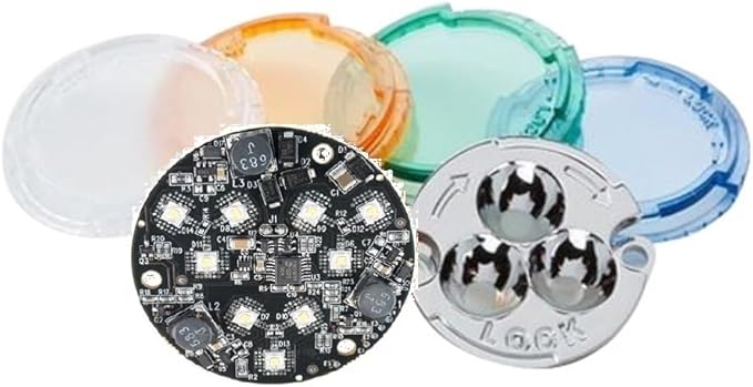 SPW FX Luminaire by Hunter 9LEDULKIT 9 LED (Integrated) Replacement LED Board Kit for UP/Downlight Fixture Includes Reflector and Color Filters