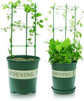 Tomato Cage Plant Support Garden Trellis Plant Cage Plant Support Green Set of 3 (Adjustable 3pack-30'')