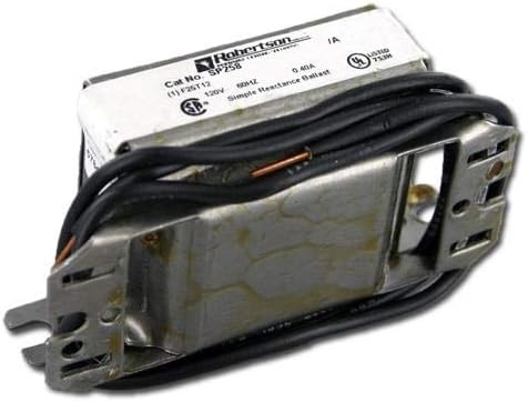 Robertson 00258 - SP258 BALLAST FOR 25W T12 (SUB FOR SP255 OR B255) T12 Fluorescent Ballast