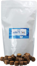 Minute Soil - Compressed Coco Coir Fiber Grow Medium - 20 MM Pellets - Bag of 100 = 5 Quarts of Potting Soil - Indoor Growing: House Plants Herbs Microgreens Just Add Water - Peat Free - OMRI