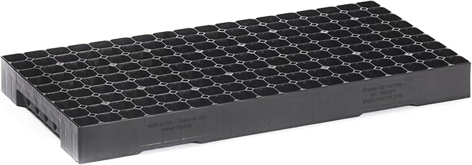 162 Cell Seed Starting Tray (5 Pack) – 26×13 Propagation Tray Gardening Home Growing Reusable Nursery Grow Tray for Transplanting Seedlings Vegetables &amp Flower Starts (5 Pack)