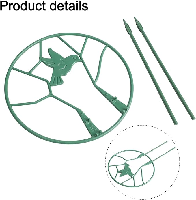 10Pack Garden Trellis for Potted Plants-Plastic Climbing Plant Support Trellis