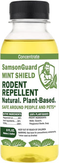 Mint Shield – Plant-Based Rodent Repellent Concentrate – Natural Peppermint Oil Spray for Mice Rats – Makes 1 Gallon – Indoor &amp Outdoor Use