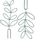 2pcs Green Plant Climbing Frame Trellis for Indoor and Outdoor Plants Metal Garden Support Structure for Vines Flowers and Potted Climbing